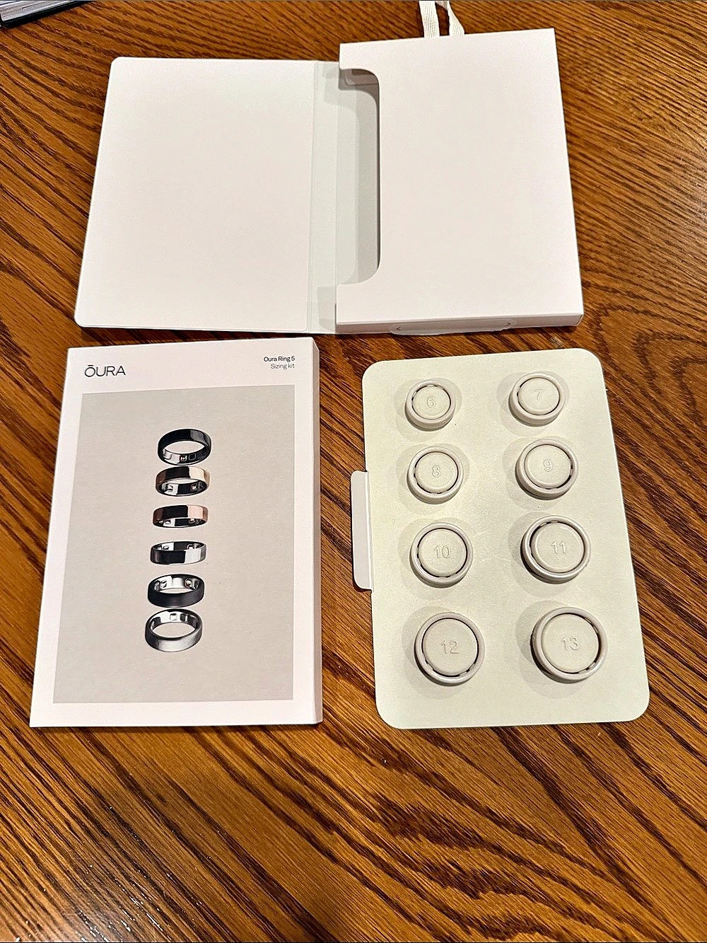 Oura Ring Gen 5 Sizing Kit in Silver